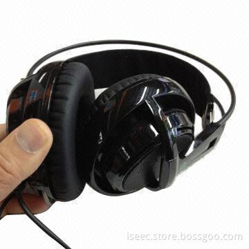 Professional gaming headsets with mic, V2 sound high quality volume adjustable